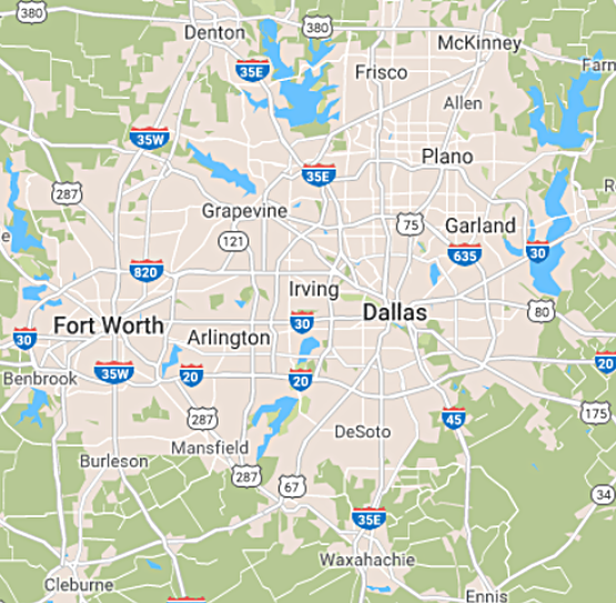 Service Area Map